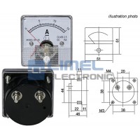 Ampérmeter analógový 15A -DC-